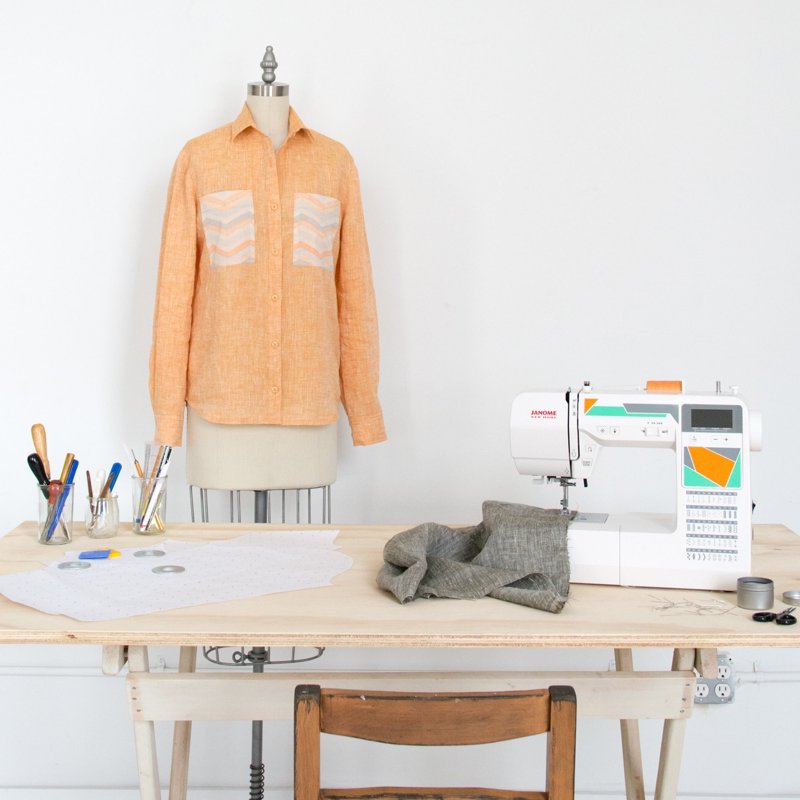 Janome MOD-50 50-Stitch Computerized Sewing Machine for Home Use