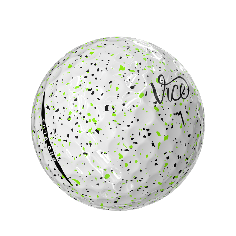 Vice Pro Plus Golf Balls, Drip Lime 12 Pack — Variation: Drip Lime, Single