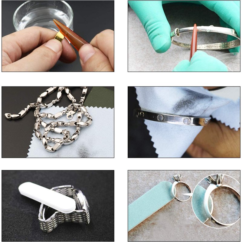 Jewelry Ring Sizer Set with Mandrel & Measuring Tools - US Size 0-13