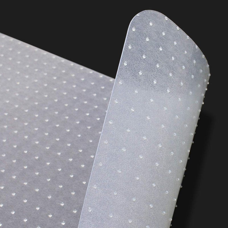 Heavy Duty Transparent Carpet Chair Mat 48x36 Inches for Office & Desk Protection