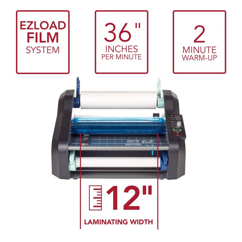 GBC Ultima 35 EZLoad Thermal Roll Laminator - 12" Max Width
