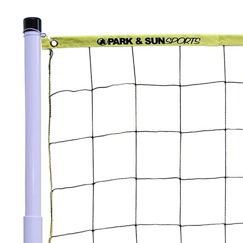 Pool Volleyball Set with 24-Foot Net, Telescoping Poles, Water & Sand Bases