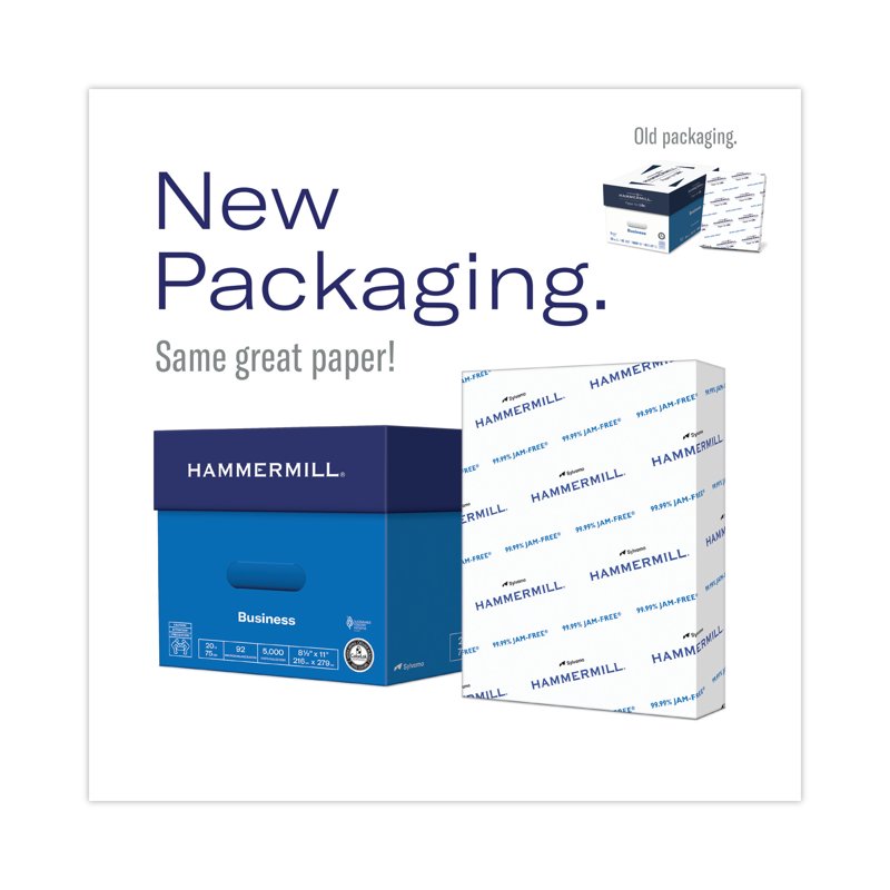 Hammermill 20lb Copy Paper - 8.5x11 White Printer & Copier Paper, 1 Ream