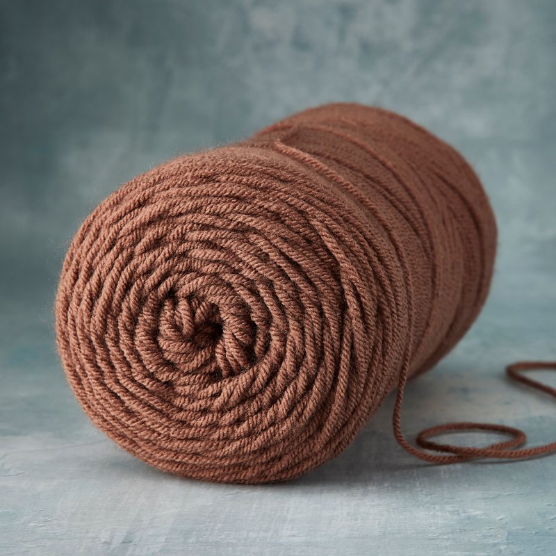 Bulk Solid Color Yarn Pack for Knitting Crochet Weaving Arts & Crafts - 12 Skeins