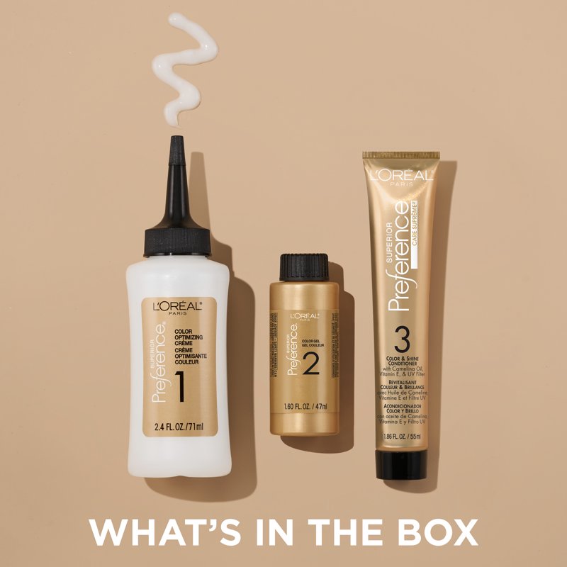 Fade-Defying Permanent Hair Color Kit - Extra Light Ash Blonde & More