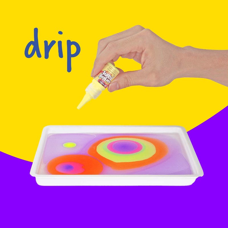 Marbling Paint Art Kit for Kids - Water Painting Craft Set for Ages 6-12