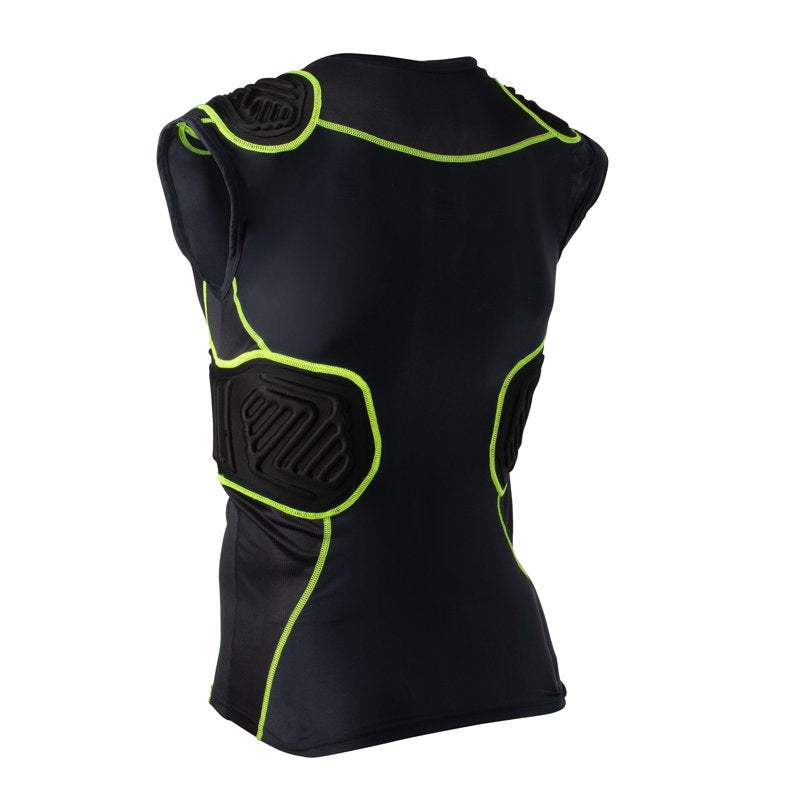 Youth & Adult Padded Football Compression Shirt Sleeveless Protective Gear