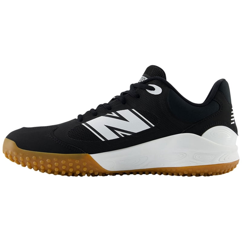 Baseball Turf Shoes Men’s 3000V7 Black White Lightweight Traction