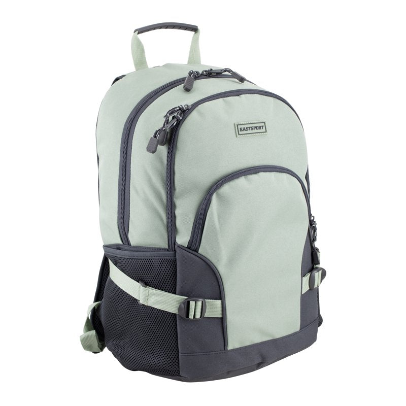 Unisex 18.5-Inch Athleisure Backpack with Laptop Sleeve & Water Bottle Pockets