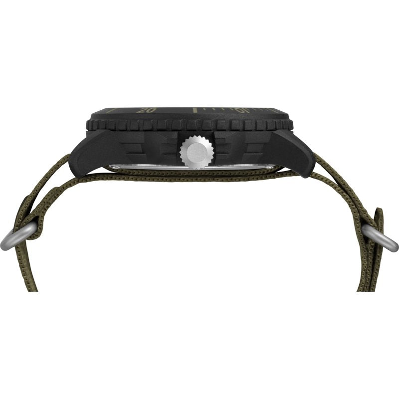 Outdoor Solar Watch Men’s Expedition Gallatin 45mm Green/Black Strap