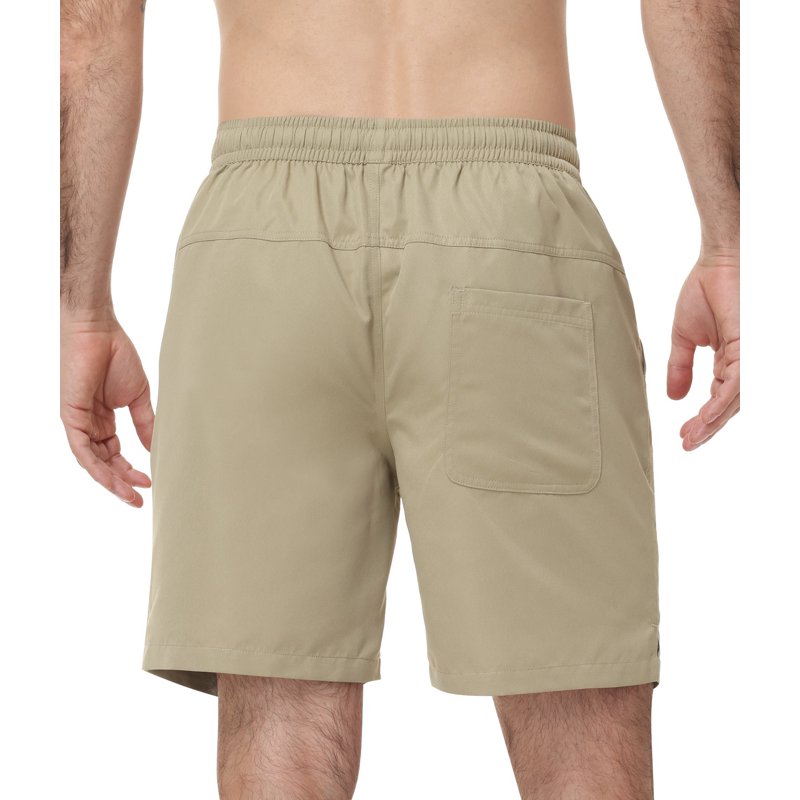 Men's Athletic Shorts with Zipper Pockets - Lightweight Stretch Workout Gear