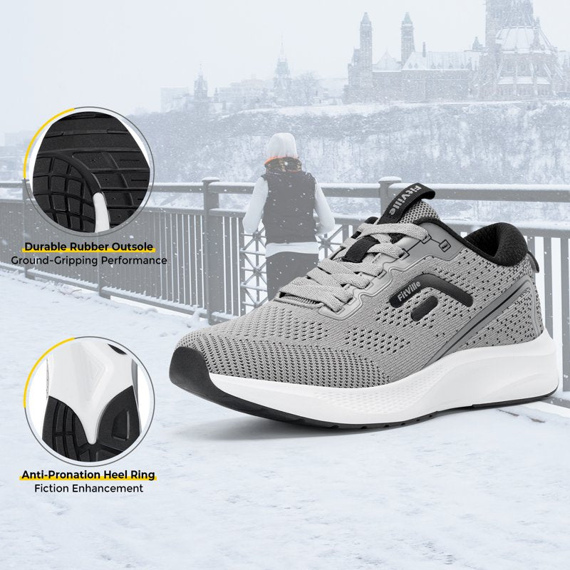 Wide Width Men’s Running Shoes with Arch Support and Cushioning