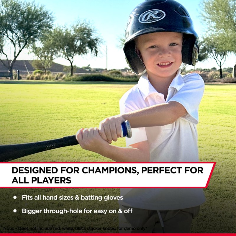 Softball Bat Grip - Larger, Durable, and Ergonomic for Enhanced Control
