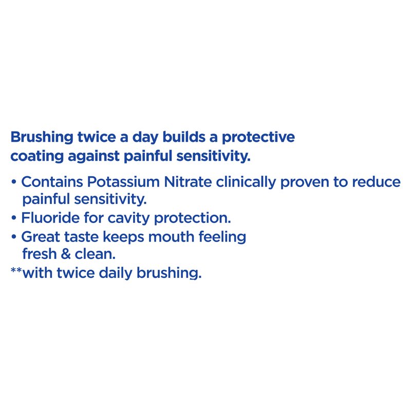 3 Pack Sensitive Whitening Toothpaste - Fluoride & Potassium Nitrate 4 oz