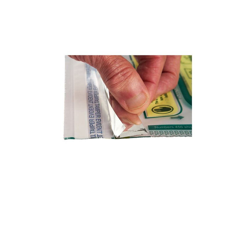 Tamper-Evident Deposit Bags 9x12 Clear Pack of 100 Secure Bank Storage