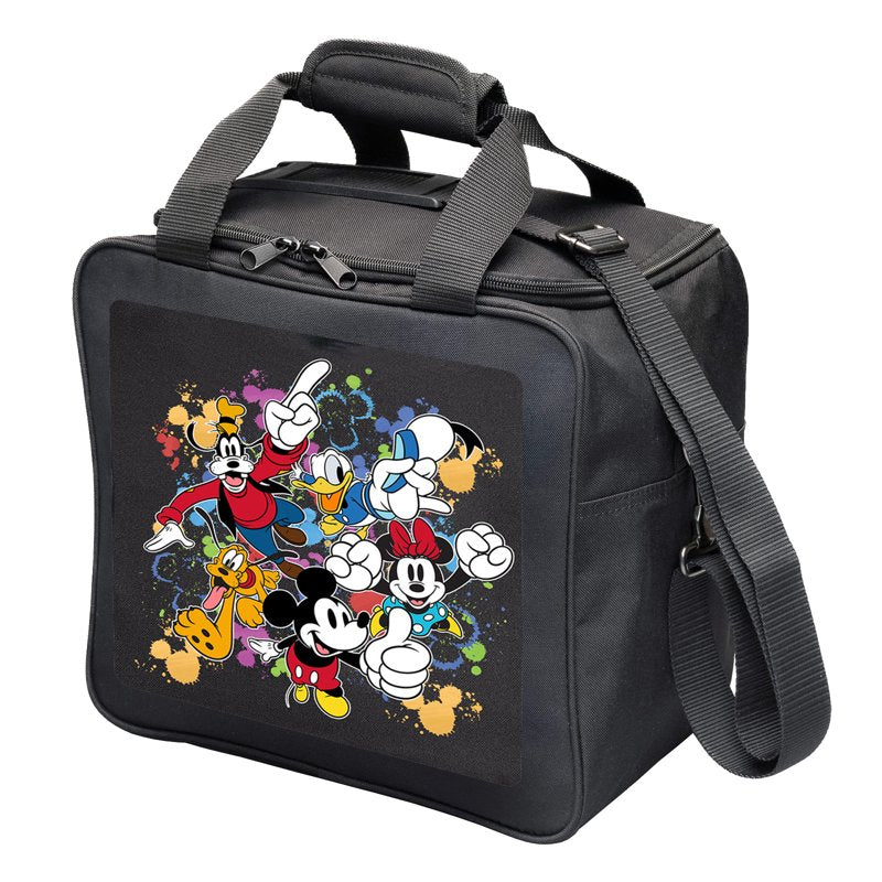 Micky & Friends Single Bowling Ball Tote Bag with Inside Shoe Storage