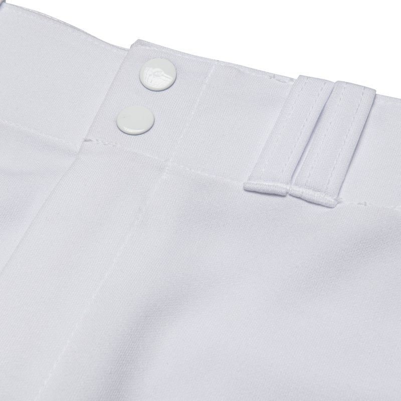 Baseball Pants with Braid - Open Bottom, Athletic Fit, Durable Polyester