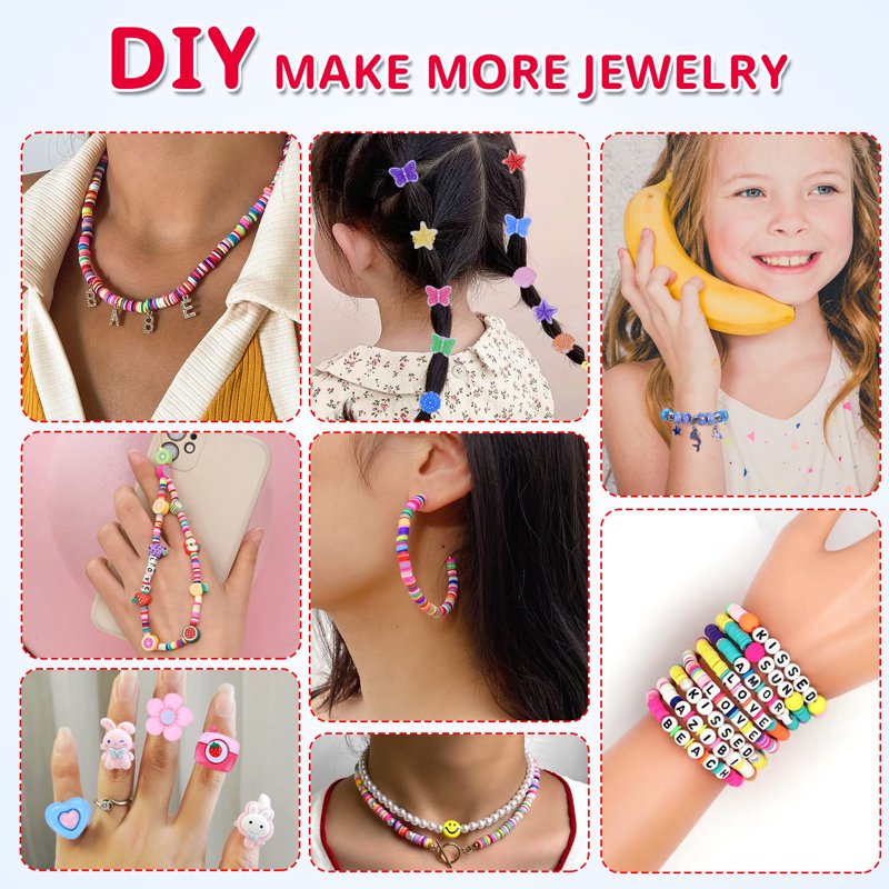 Unicorn Jewelry Making Kit for Kids Teens - 3200 Beads & Accessories