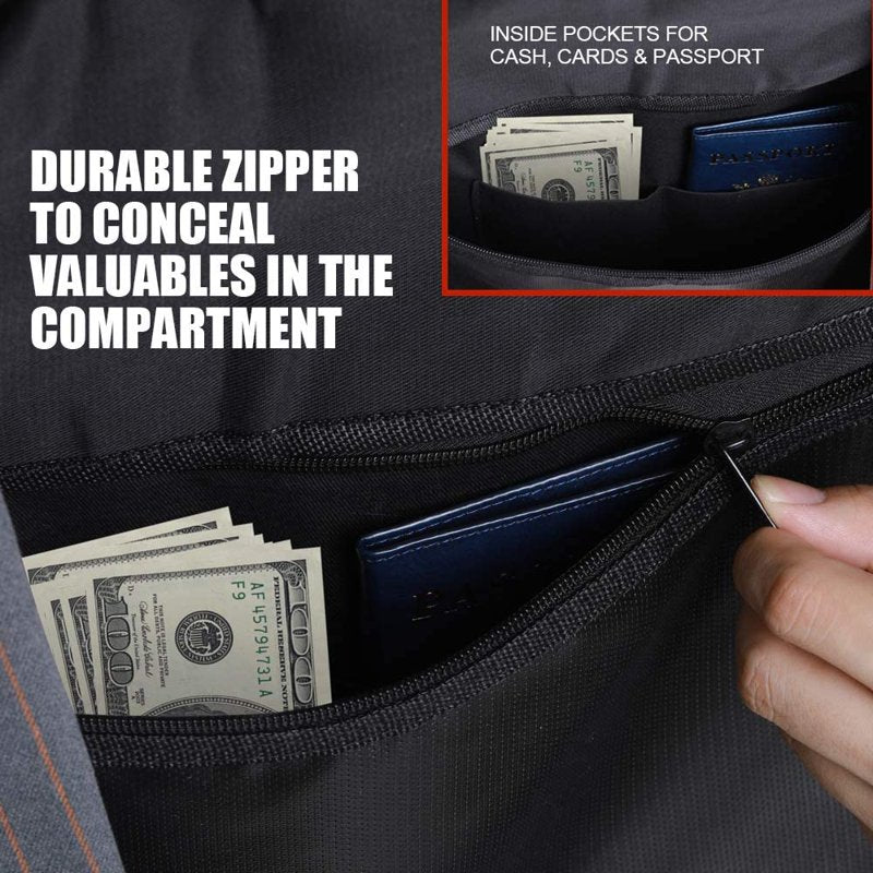 Fireproof Hidden Safe Hanger for Cash & Valuables – Discreet Closet Concealment