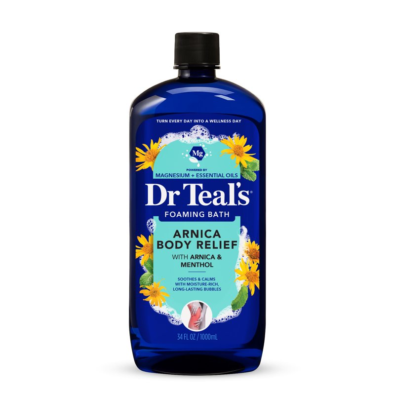 Aromatherapy Arnica Bubble Bath with Epsom Salt - 34 Fl Oz