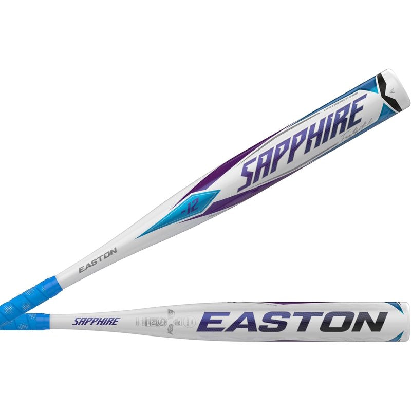 Fast Pitch Softball Bat - Lightweight Aluminum, -12 Drop, Black, 31/32" Handle
