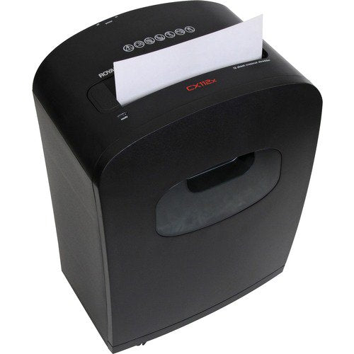 12-Sheet Crosscut Paper Shredder with CD/DVD Compatibility