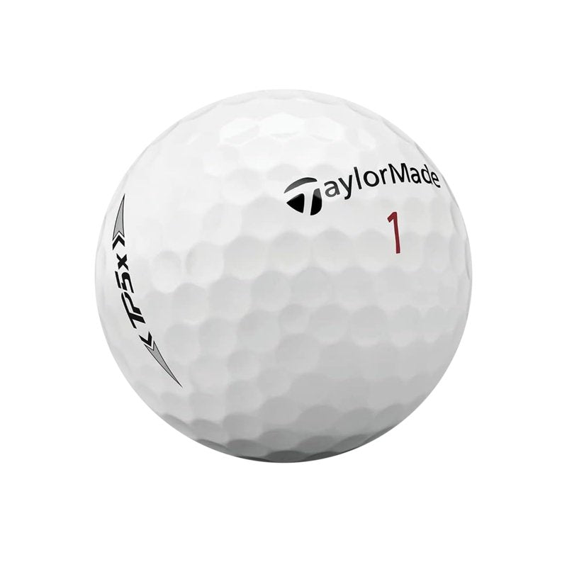 TaylorMade TP5x Golf Balls 12 Pack - White, 2022 Variation