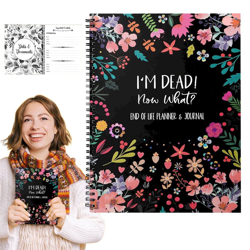 End of Life Planner – Estate Planning Organizer for Final Wishes & Beneficiary Will Prep