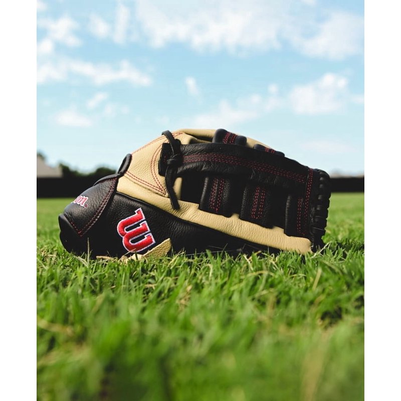 Youth 12.5-inch Baseball Glove for Outfield Play - Leather, Adjustable Fit
