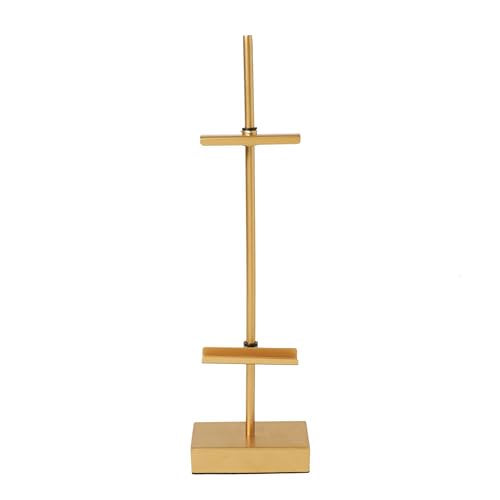 18-Inch Gold Steel Tabletop Easel for Photos, Frames, Art & Decor