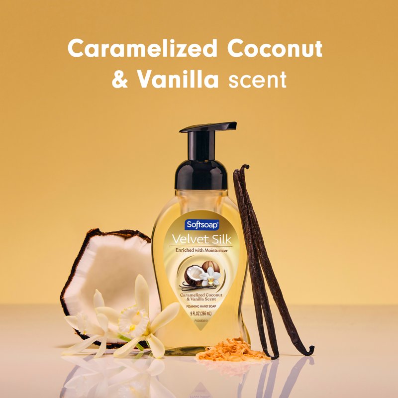 Foaming Liquid Hand Soap with Caramelized Coconut & Vanilla - 9 fl oz