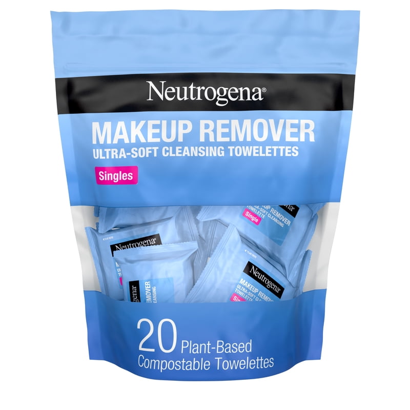 Micellar Makeup Remover Wipes - Gentle, Hypoallergenic, Travel-Size 20 Count