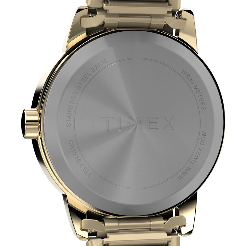 Women's Easy Reader Gold Tone Watch with Stainless Steel Expansion Band