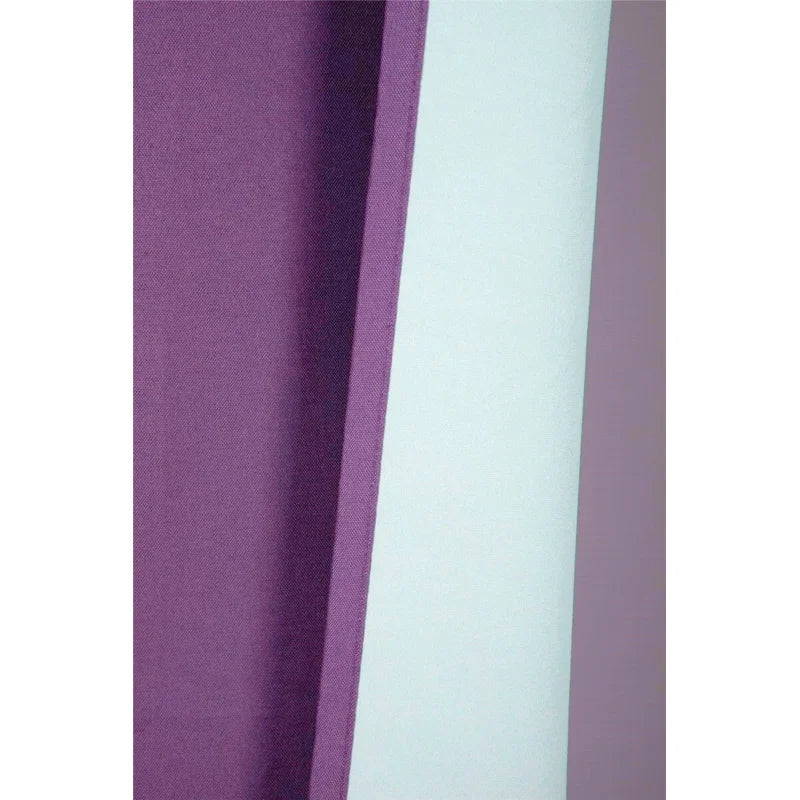 2-Piece Window Curtain Panels - Matte Solid Color Linen Look 37x95 Inches