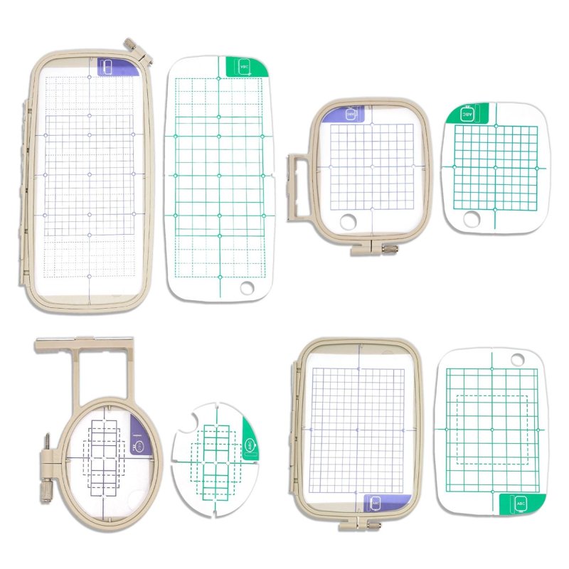 Brother Embroidery Machine with 5x7 Inch Area, Hoops & Thread Set