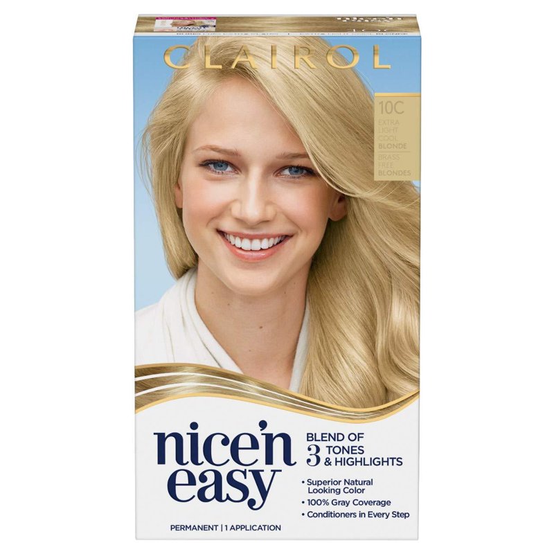 Permanent Hair Color Cream - Natural Looking Shades for Gray Coverage