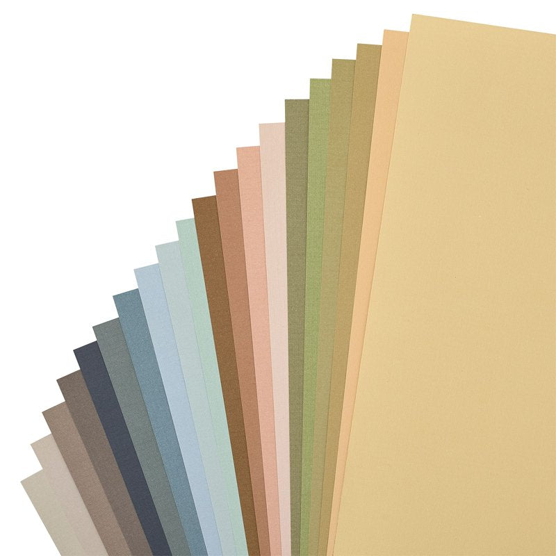 Neutral 12x12 Paper Pad for Scrapbooking and Crafts - Acid Free, 50 Sheets