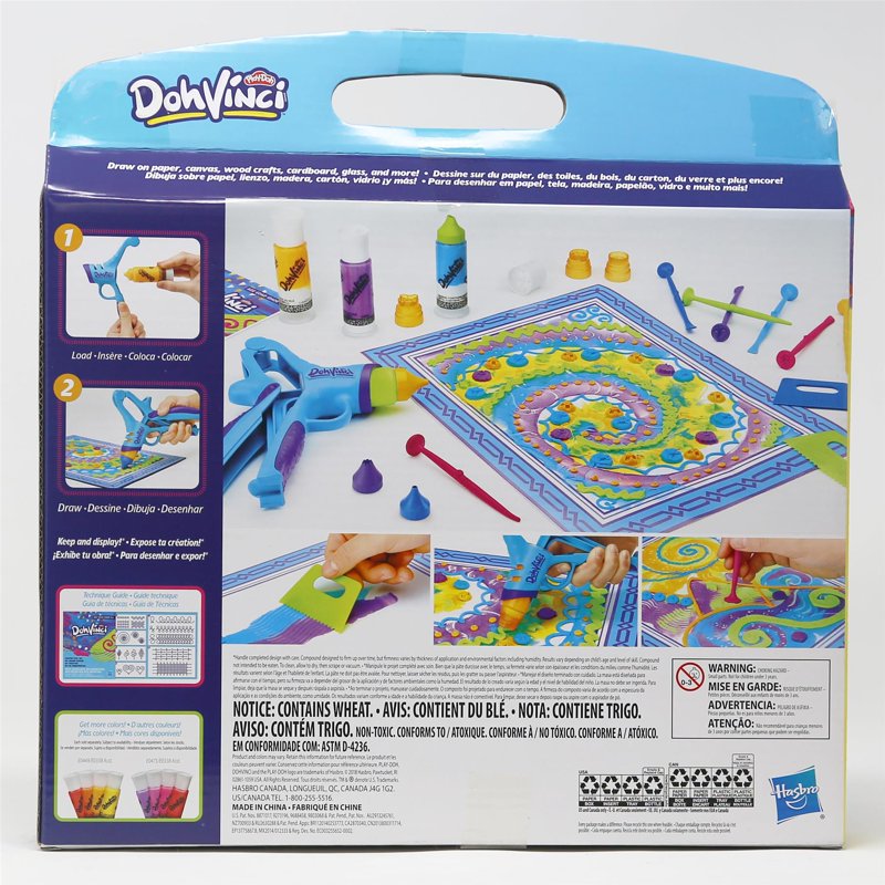 Play-Doh DohVinci Creative Art Set for Kids - Art & Craft Kit with Tools