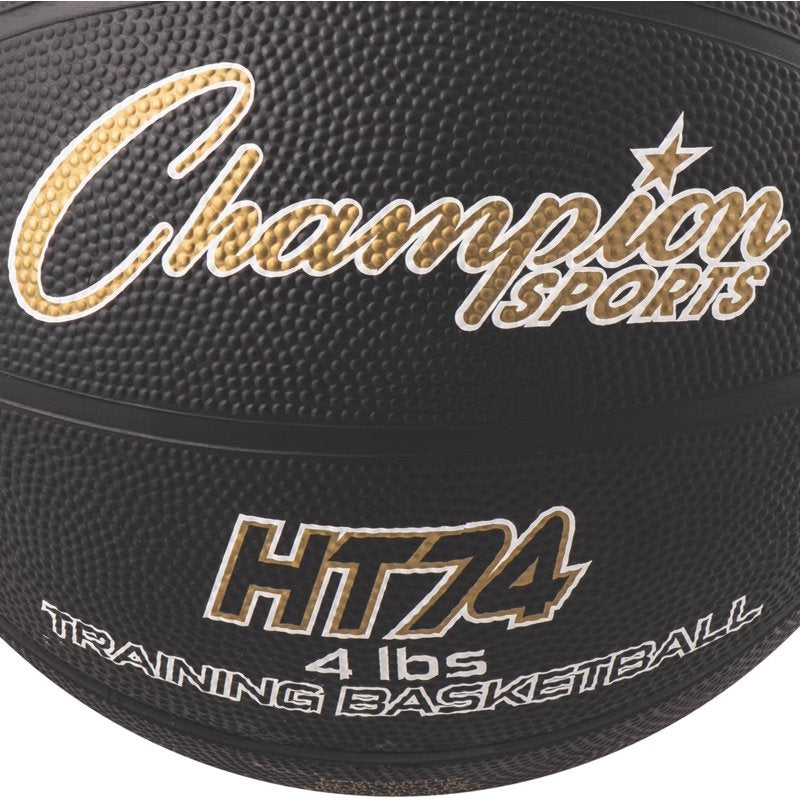 Weighted Basketball Trainer 4lb Regulation Size Rubber Cover for Shooting Drills
