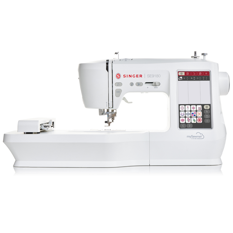 Embroidery & Sewing Machine with 250 Stitches, 150 Designs, 7-Inch Touch Screen
