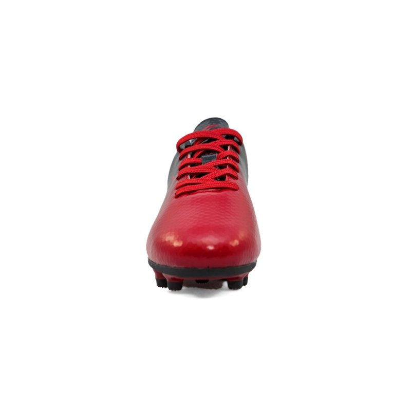 zephz Wide Traxx Soccer Cleats Black Space Cherry - EE Width, 7EE