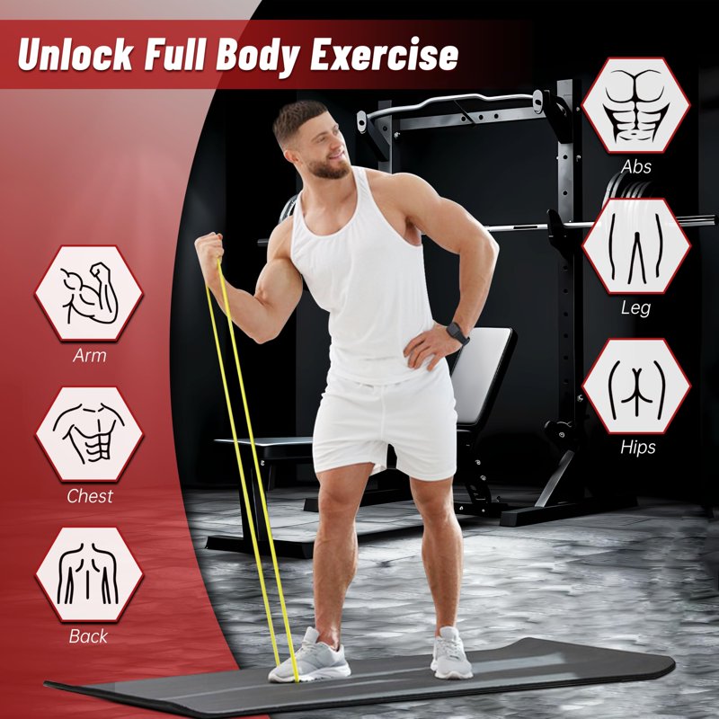 Pull Up Assistance Resistance Bands Set - 5 Levels for Full-Body Workout