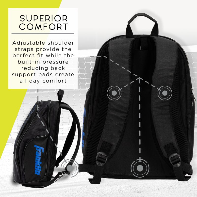 Junior Pickleball Backpack with Paddles & Accessories - Compact & Durable