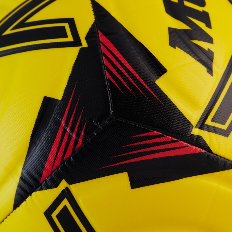 Mitre Impel One Training Soccer Ball - 4, Fluo Yellow - 6-Panel, Soft-Touch Foam