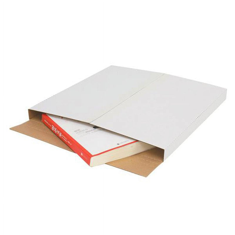 100 Pack Vinyl Record LP Shipping Mailer Boxes - 12.5 Inch Album Paper Envelopes