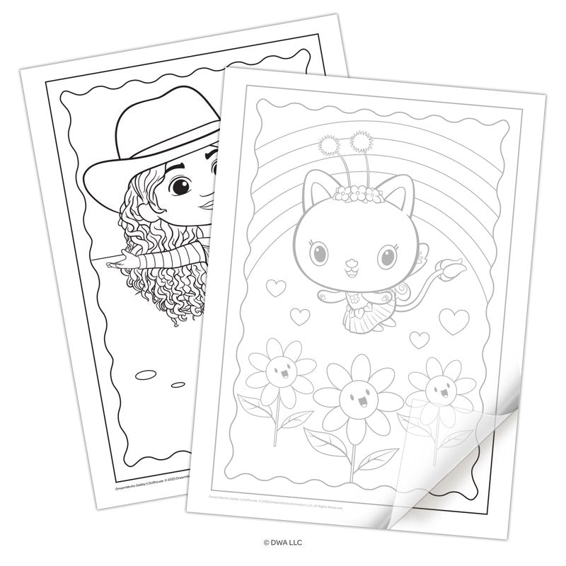 Gabby's Dollhouse Coloring & Activity Book - 144 Pages for Kids Ages 3+