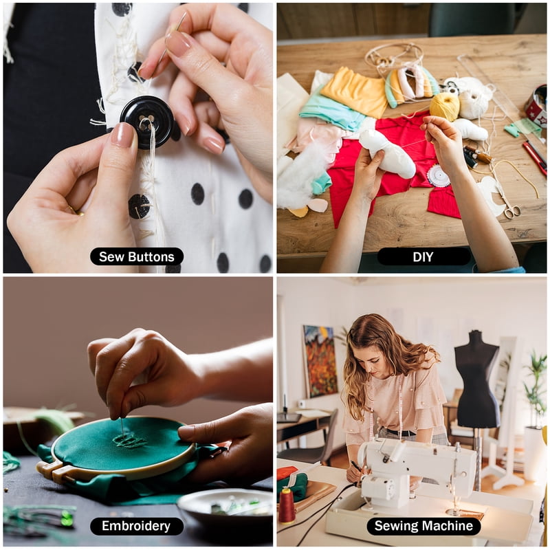 Travel Sewing Kit for Adults & Beginners Portable Hand Repair Supplies Compact