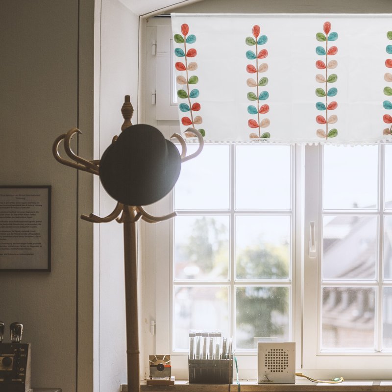 Short White Kitchen Net Curtain Set with Eyelets - Brighten & Privacy
