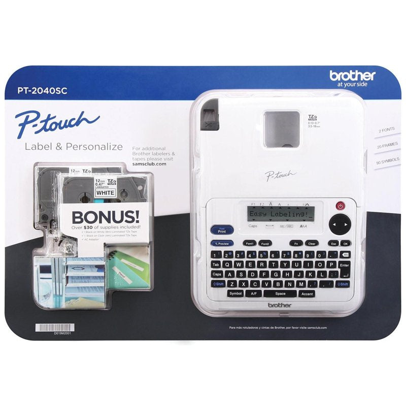 Brother P-Touch PT-2040SC Label Maker for Home & Office - Multi-Function