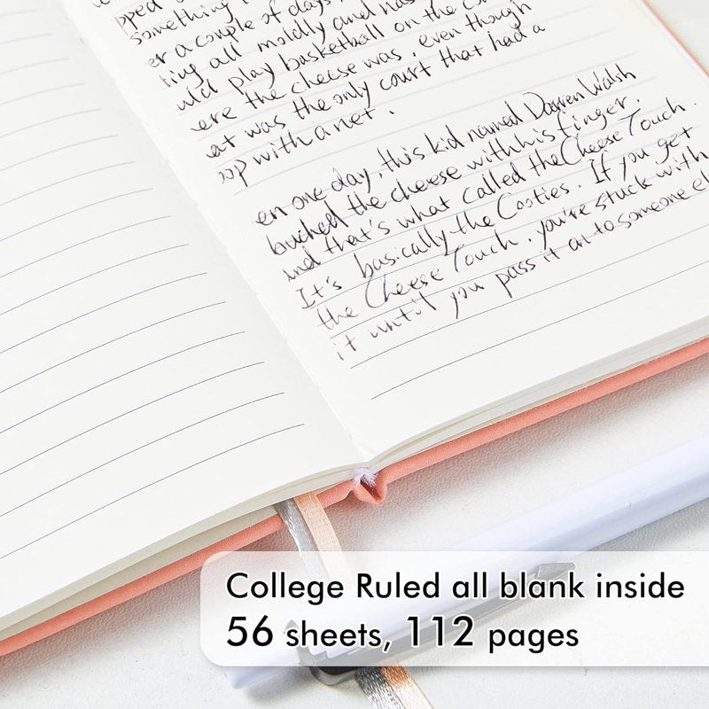 Pocket Notebook Set with Black Pens - Pastel Colors, 3 Pack, 3.5x5.5 Inches